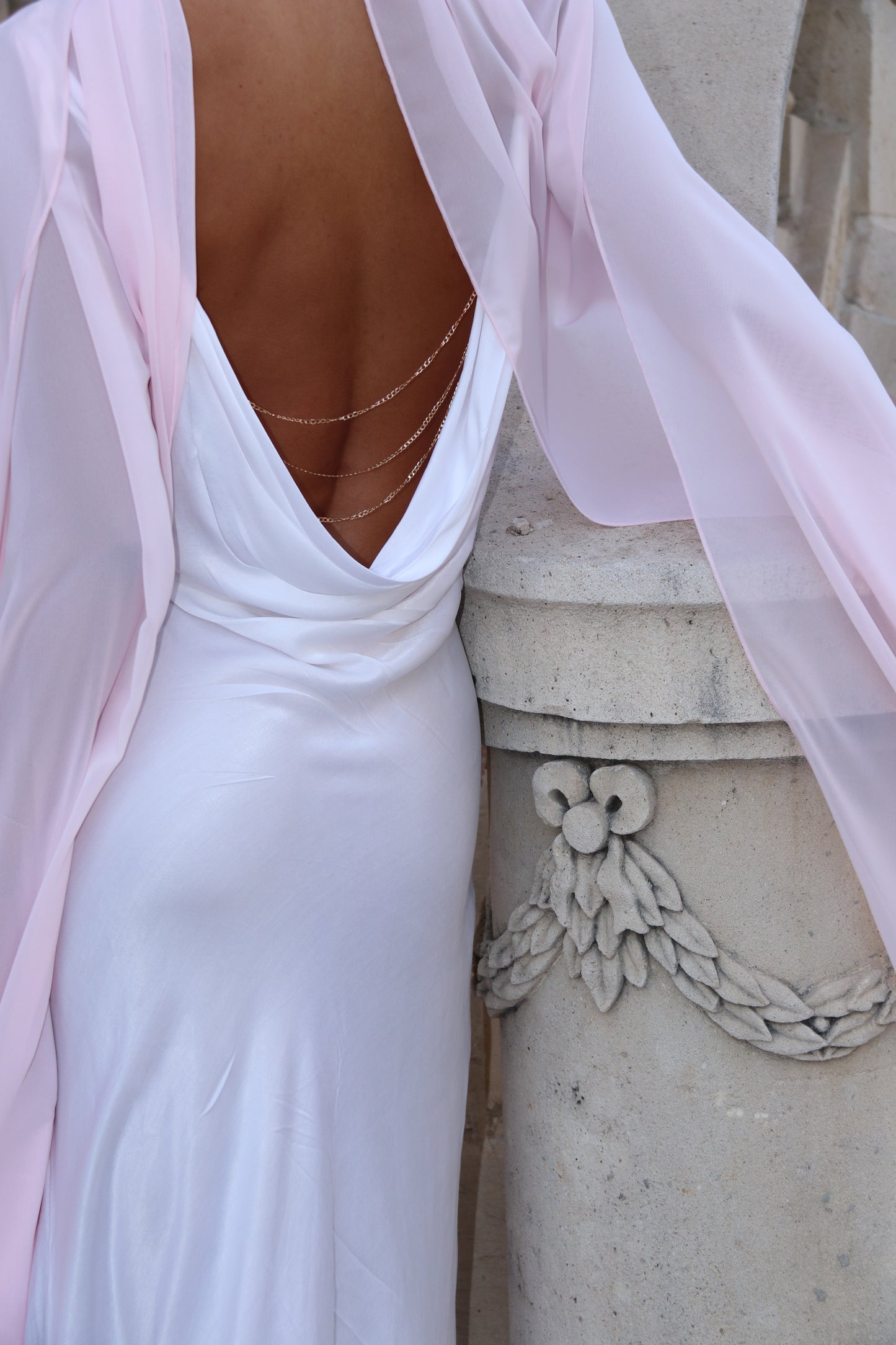 Farfalla Neck Scarf Rosa