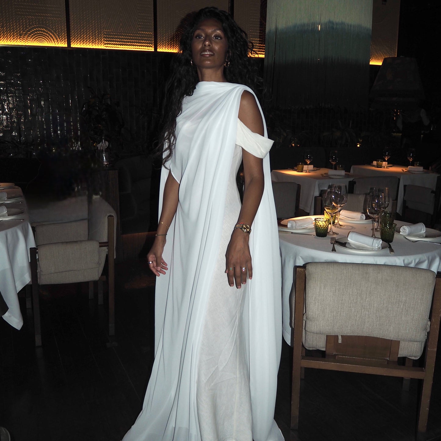 Medusa Cape White