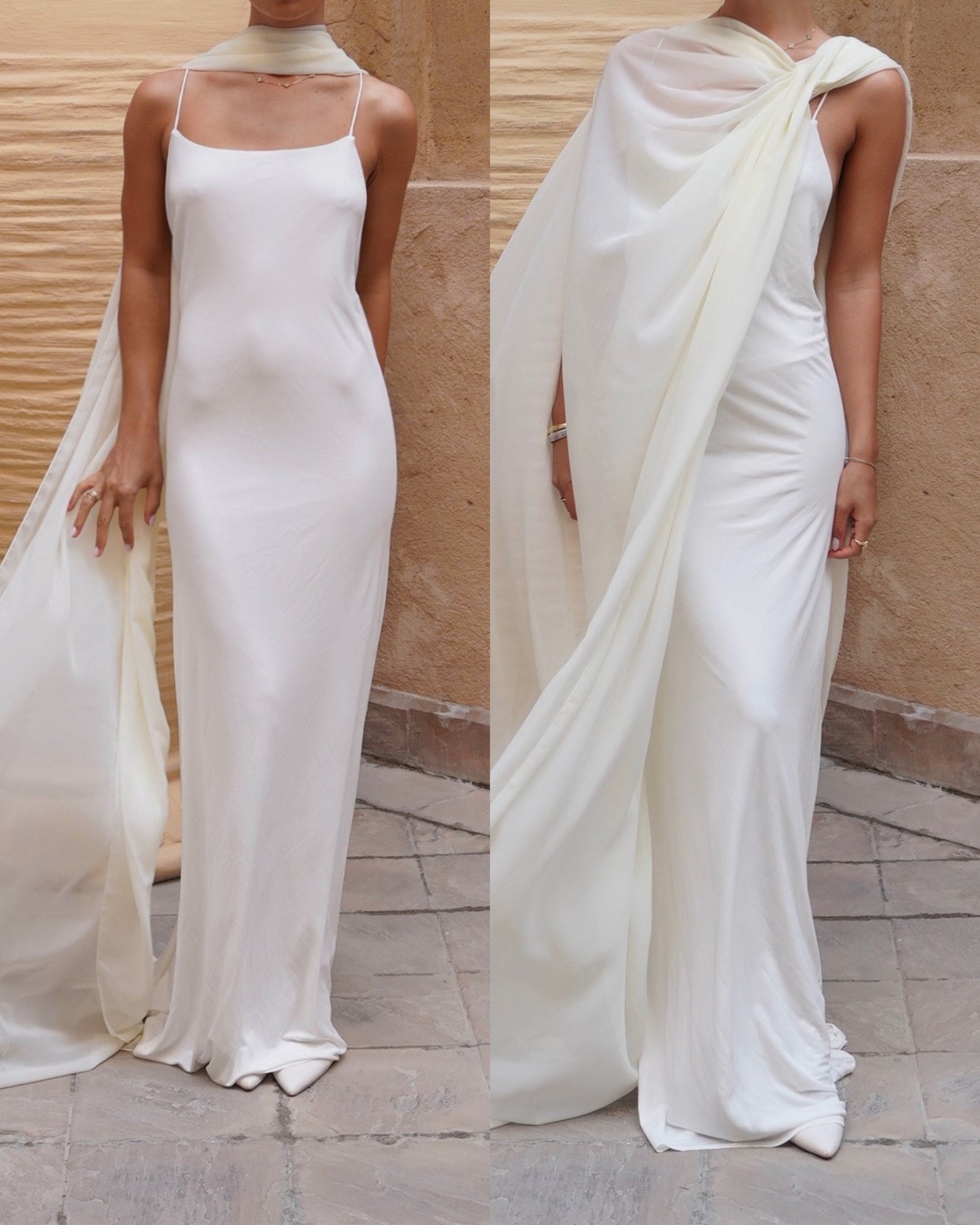 The Signature Set | Medusa Cape & Faralla Scarf