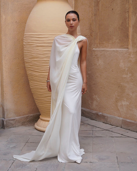 The Signature Set | Medusa Cape & Faralla Scarf