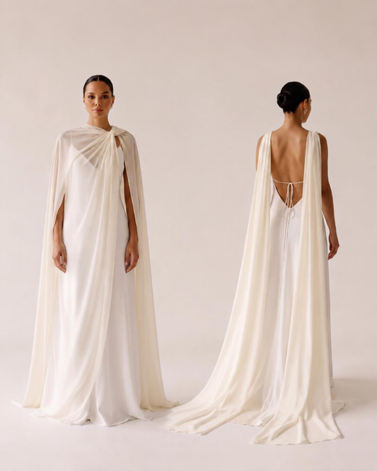 The Signature Set | Medusa Cape & Faralla Scarf