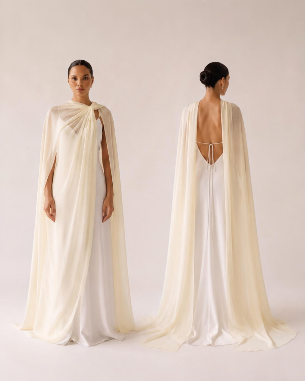 The Signature Set | Medusa Cape & Faralla Scarf