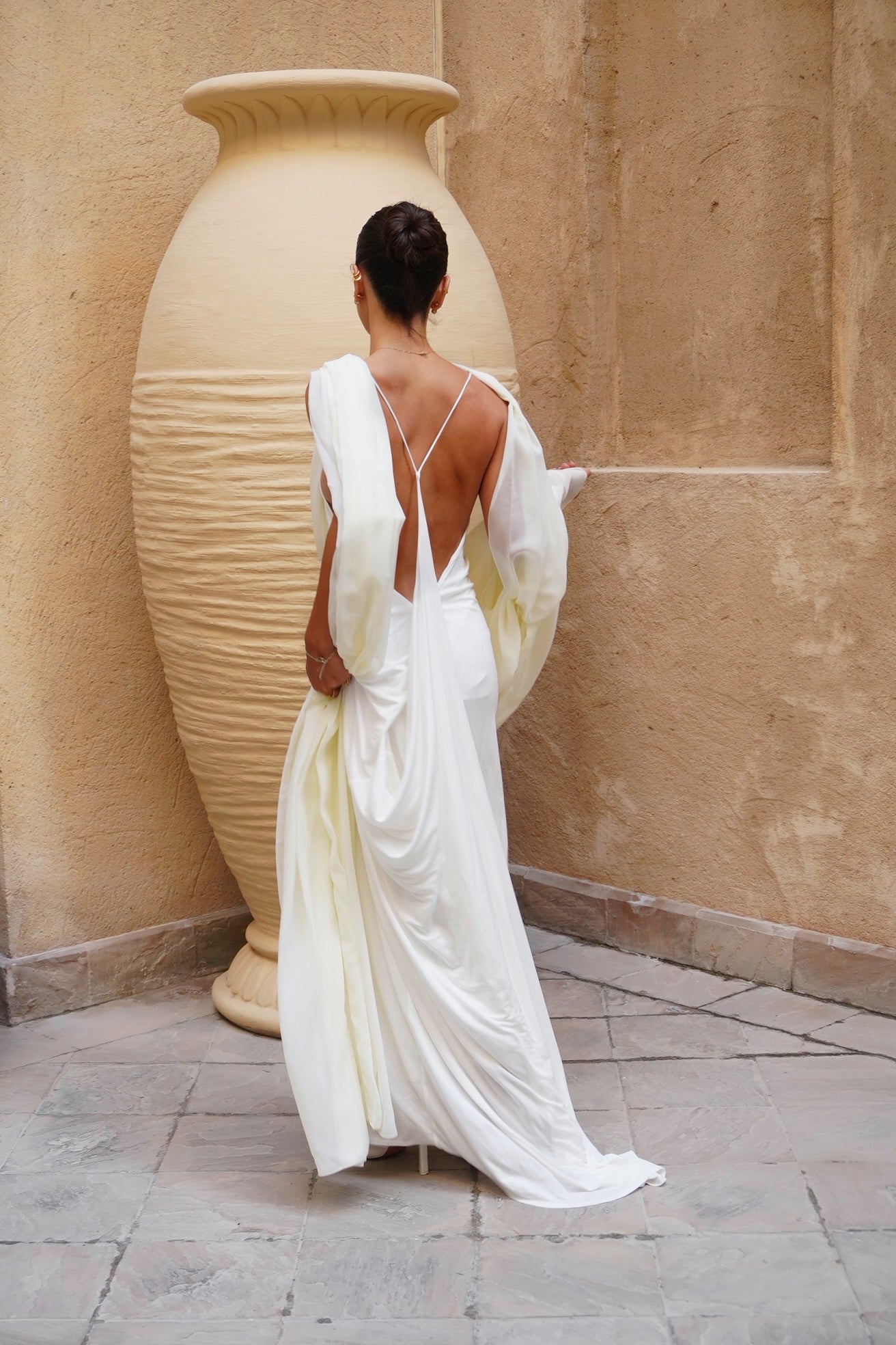 Farfalla Neck Scarf Sheer