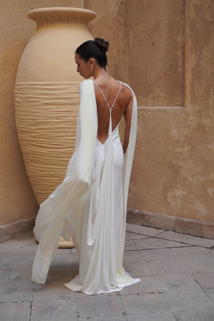 Farfalla Neck Scarf Sheer