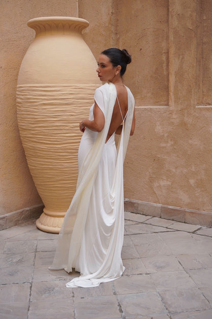 Farfalla Neck Scarf Sheer