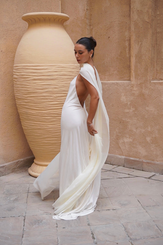 Farfalla Neck Scarf Sheer