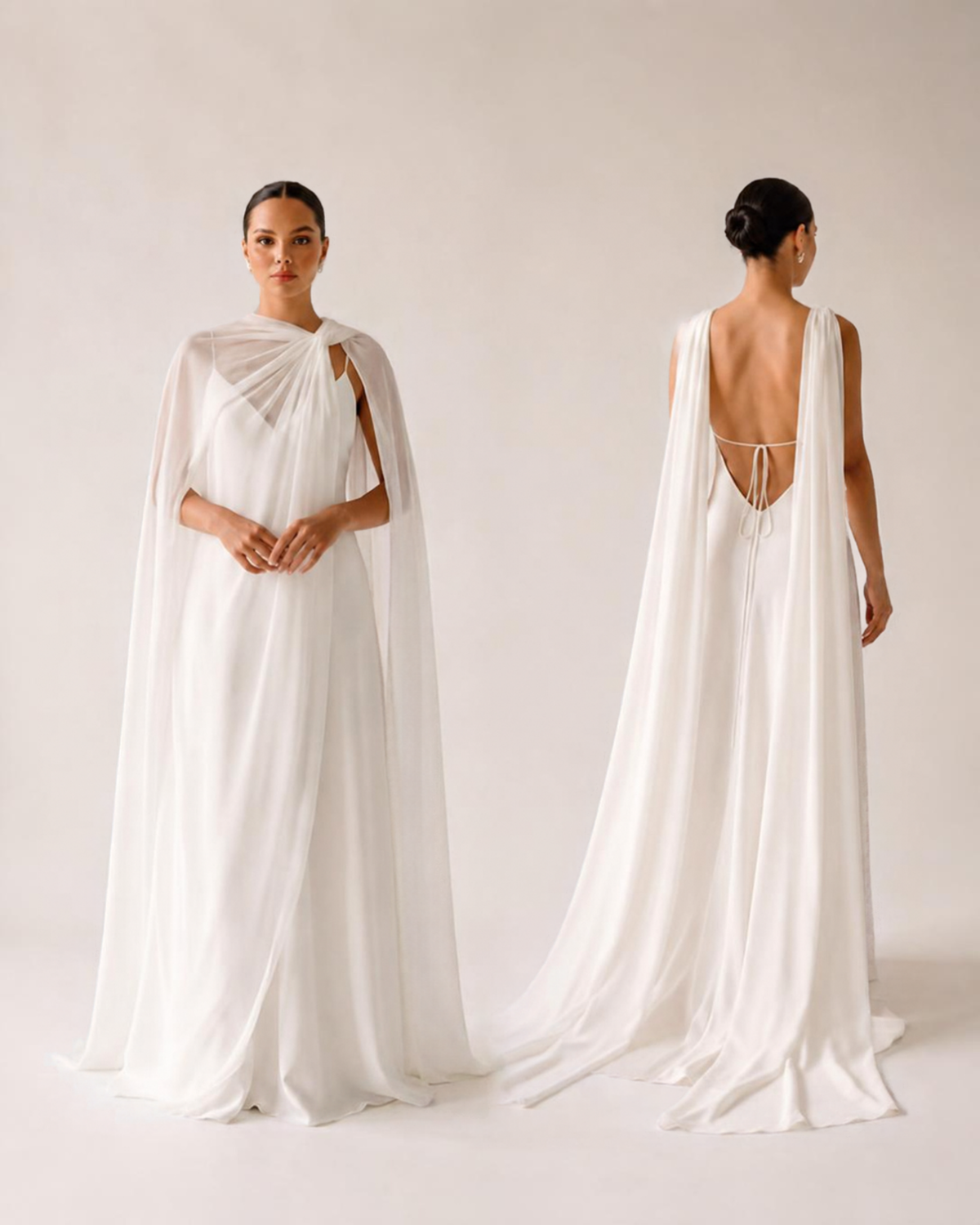 The Signature Set | Medusa Cape & Faralla Scarf