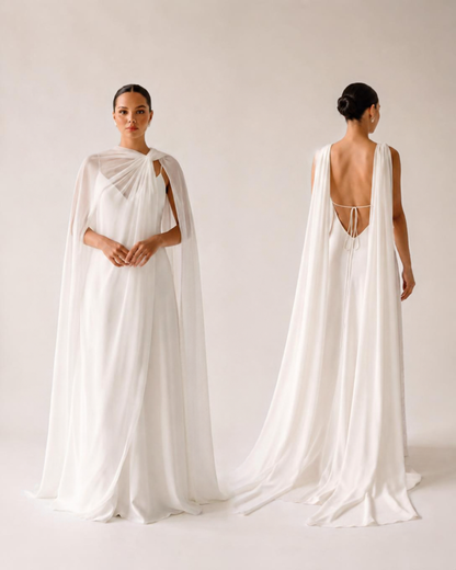 The Signature Set | Medusa Cape & Faralla Scarf