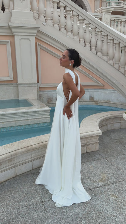 The Afters Set | Roma Dress & Farfalla Scarf