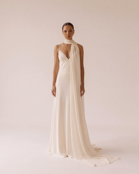 The Afters Set | Roma Dress & Farfalla Scarf